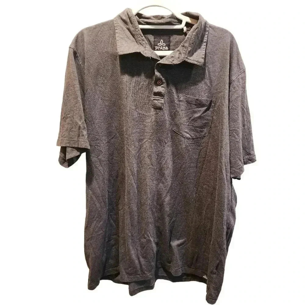 prAna Polo Men's Shirt XL